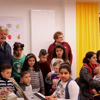 Adventliches Kaffeetrinken